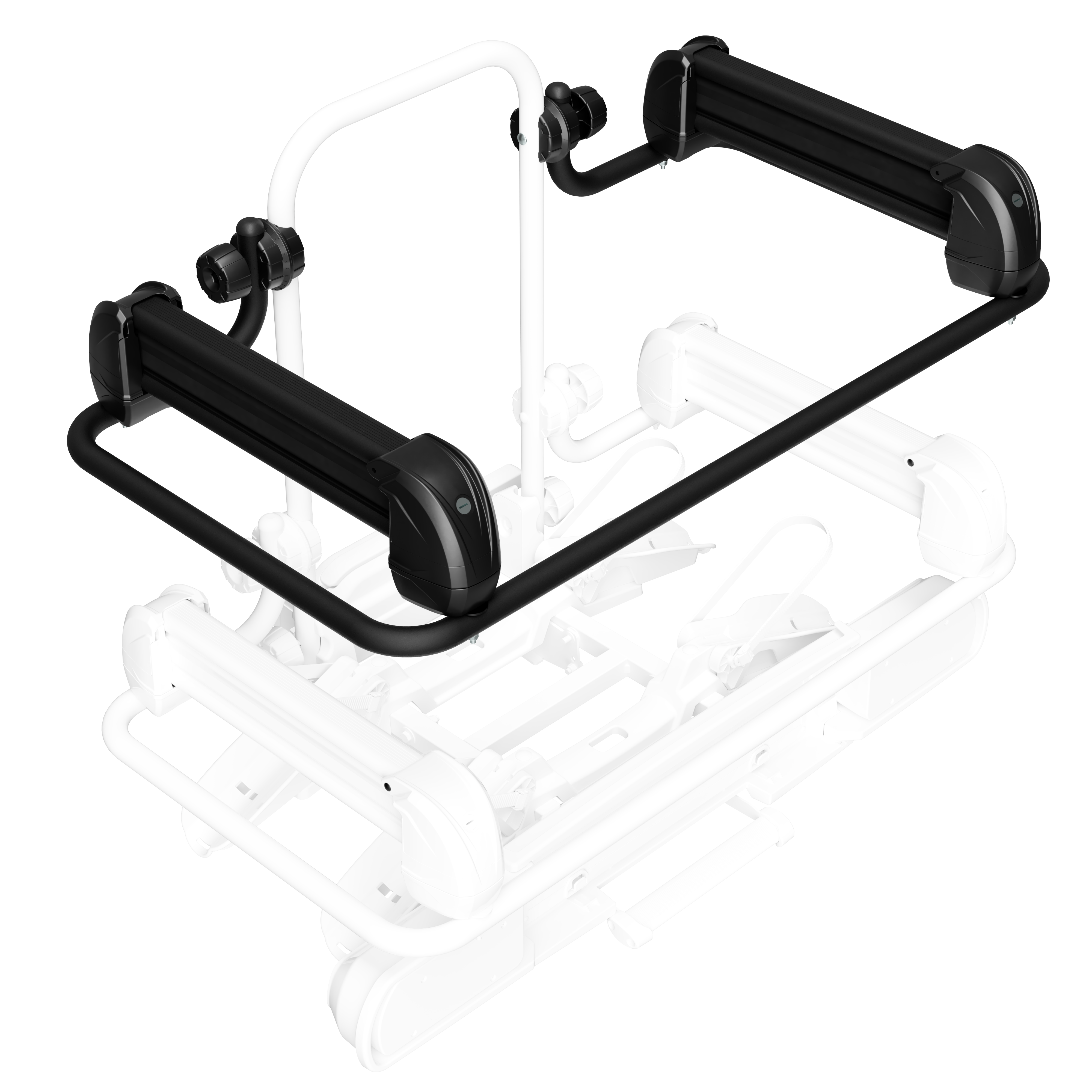 Modular Ski rack accessory 2nd loading floor