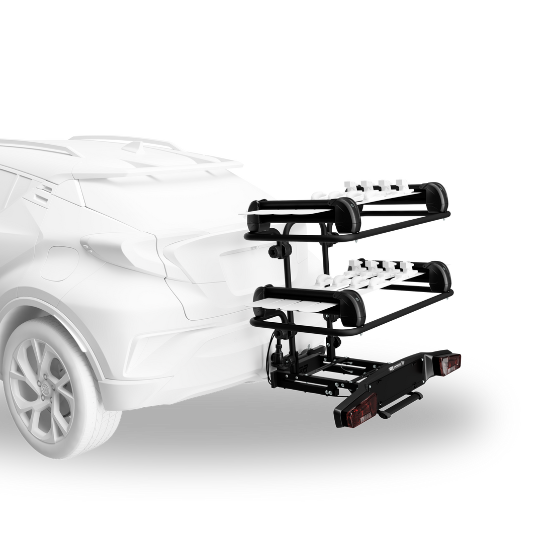 Kit 9 - Modular Base and 2 Tier Ski Rack