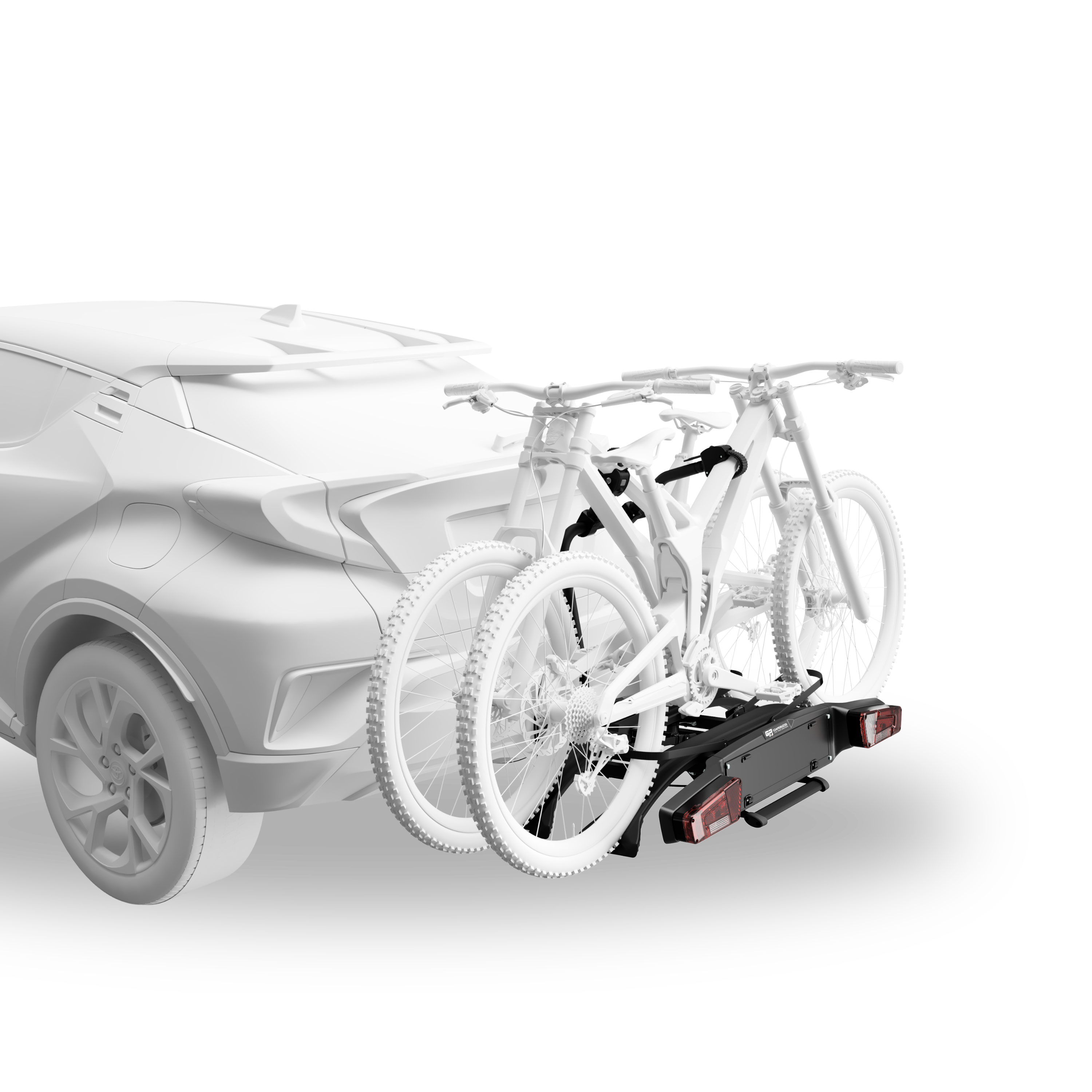 Kit 1 -  2 Bike Rack & Modular base